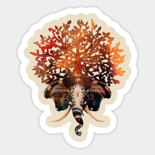 Elephant of life Sticker